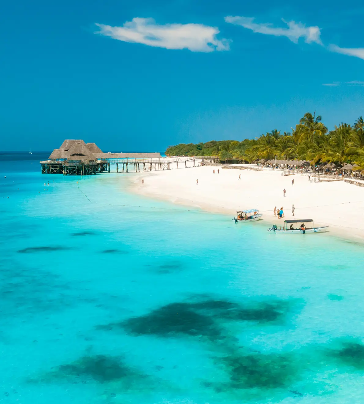 Playas paradisíacas en Zanzíbar