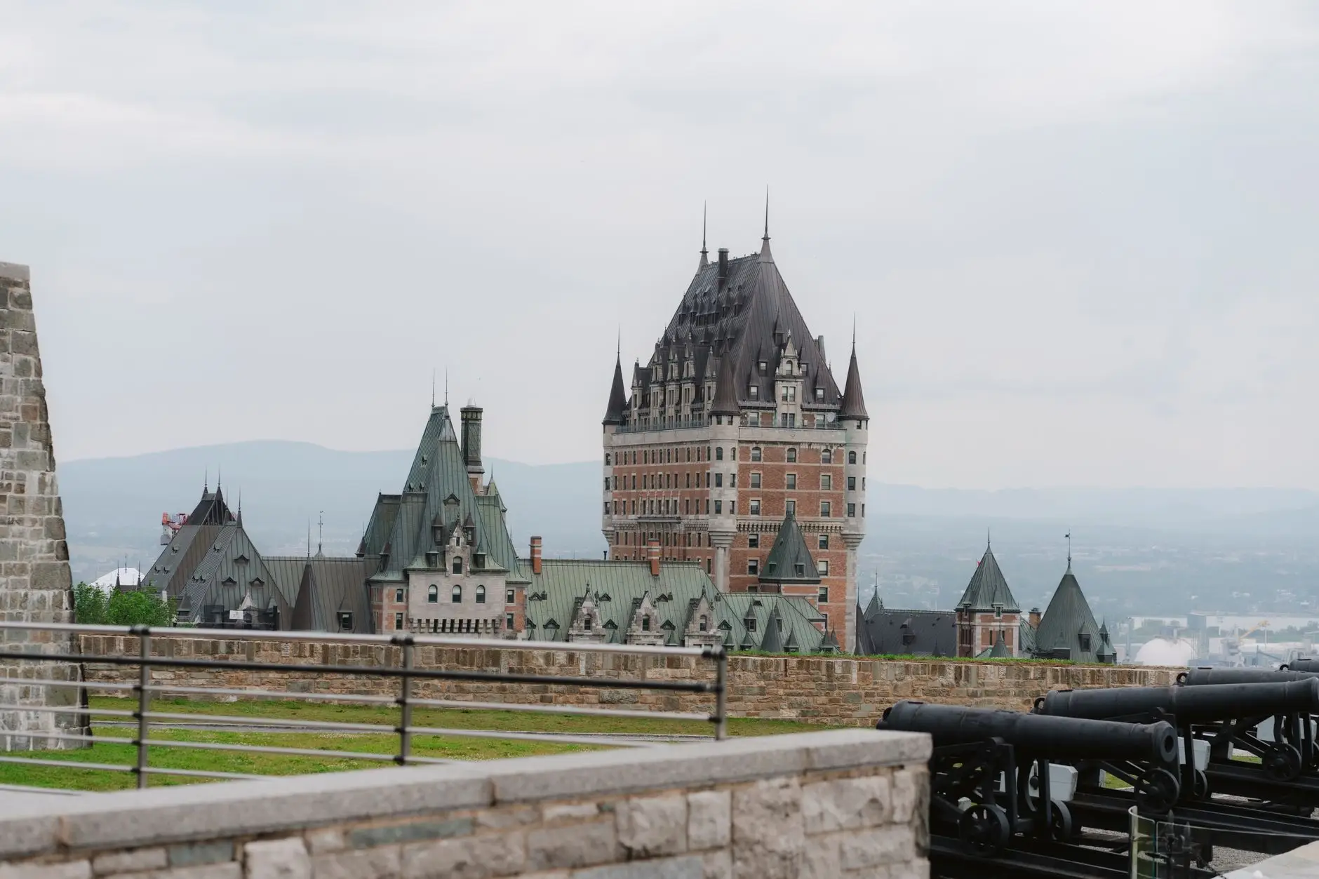 Château Frontenac en la ciudad de Quebec