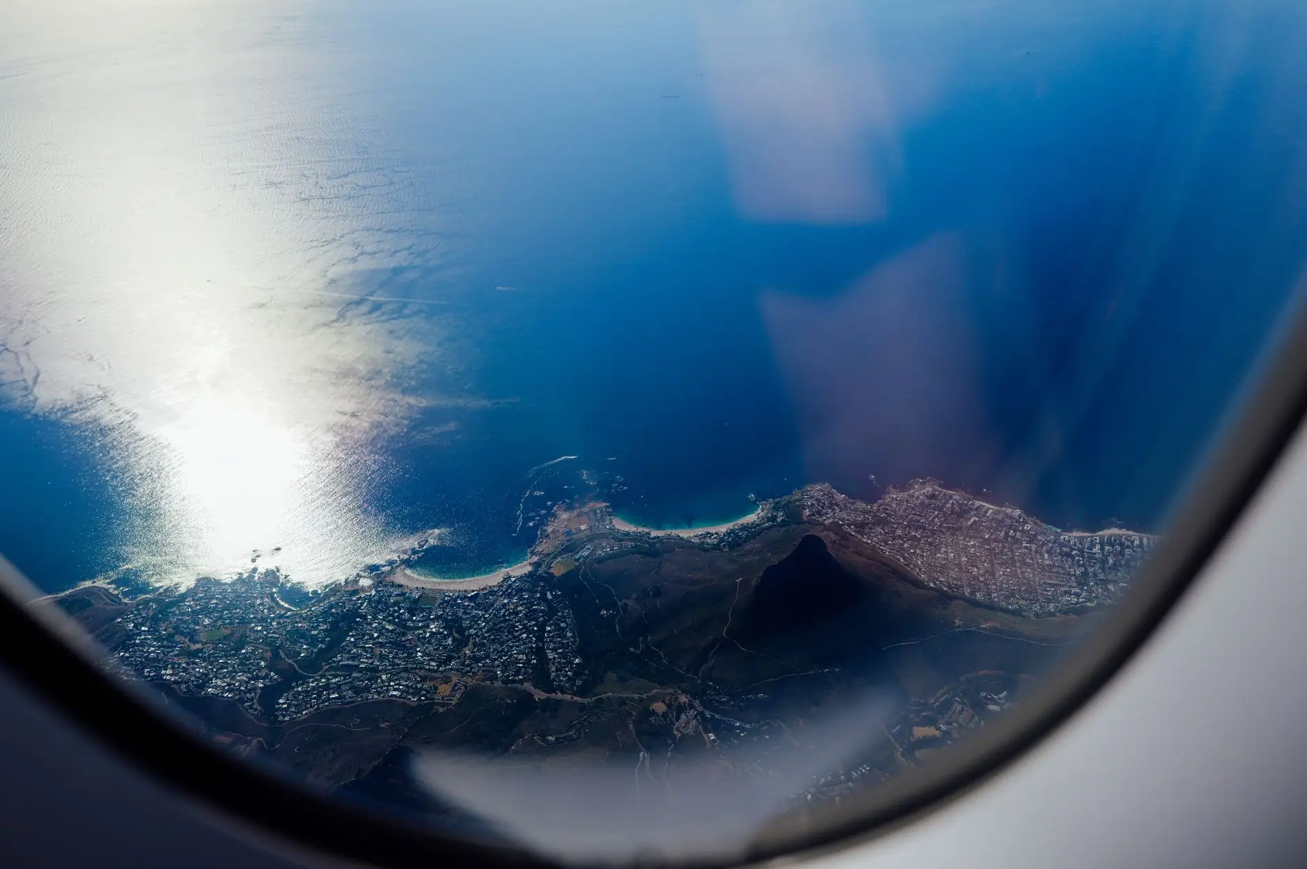 Costa de Ciudad del Cabo desde el aire Costa de Ciudad del Cabo desde el aire