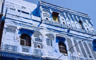 Fachadas azules de la ciudad de Jodhpur Fachadas azules de la ciudad de Jodhpur