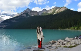 Lago Louise entre las Montañas Rocosas